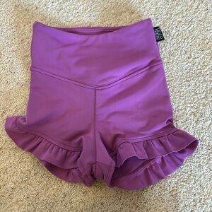 Tiger Friday filly bootie shorts, orchid, dancewear